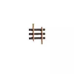 Straight track LGB 10070 - G : 1/22.5 - Length 75 mm - Code 332 - Spacing 45 mm