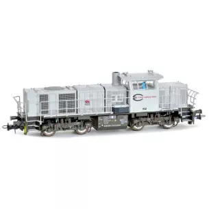 Locotracteur Diesel G1000 Euro Cargo Rail - HO 1/87 - Méhano 90253
