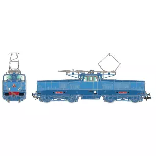 Locomotive électrique BB 13017 livrée bleue