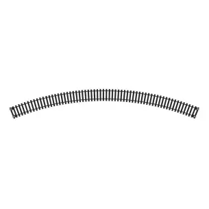 Double rail courbe R4 572mm de rayon 45° (8 voies au cercle)