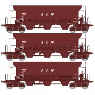 Set of 3 F70 Eads REE MODELS WB667 - HO : 1/87 - SNCF - EP IV