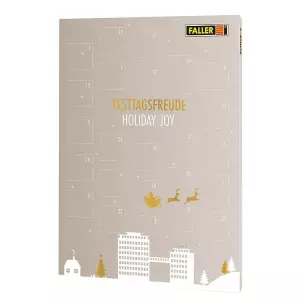 Calendrier de l'avent à figurines Faller 190027 - HO : 1/87 - Noël