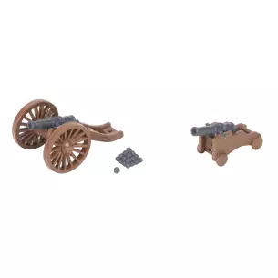 Lot de 3 canons historiques FALLER 180336 - HO 1/87 - EP I