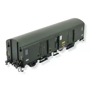 FOURGON bagages Dd2ai Vert 301 feux fin de convoi MODELS WORLD 30317 - SNCF- HO