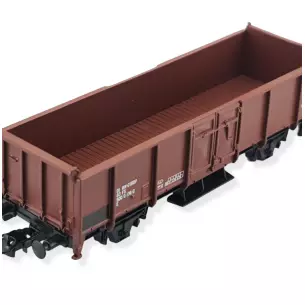 Wagon tombereau 2 essieux marron LIMA 6110 - FS - HO 1/87 - EP V