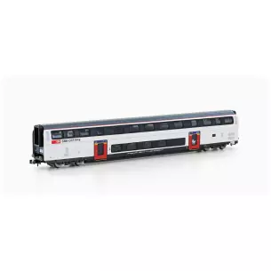 Voiture voyageurs IC2020 A Hobbytrain H25120 - SBB - N 1/160 - EP VI