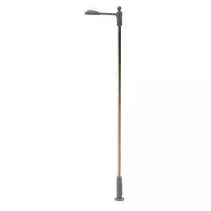 Lampadaire LED FALLER 180202 - HO 1/87 - hauteur 93 mm - 12 volts