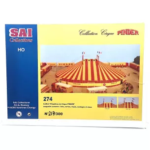 Coffret Chapiteau du Cirque Pinder "Années 1990 et 2000" SAI 274 - HO : 1/87