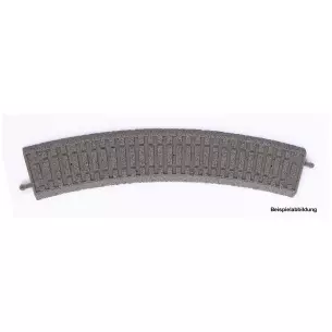 Ballast pour voie A Piko pour courbe R4