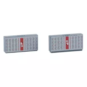 Pack 2 casiers gris Faller 180282 - HO : 1/87 - EP V