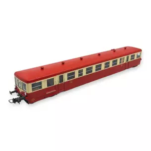 Remorque XR-7360 Rouge/Crème "SOTTEVILLE" REE MODELES VB446AC - SNCF - HO 1/87