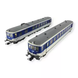 Autorail diesel EAD XBD 4717 & XRABX 8714 - Jouef 2615 - HO 1/87 - SNCF - analogique