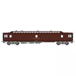 OCEM 21.6m AMBULANT mail car delivered brown PTT n°50 87 00-77 283-5