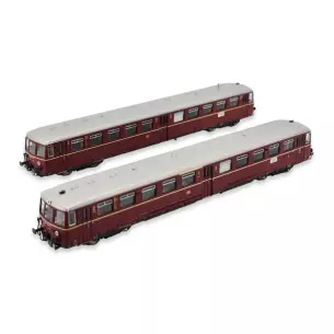 Autorails ETA 150 avec remorque FLEISCHMANN 740103 - DB - N 1/160 - EP III
