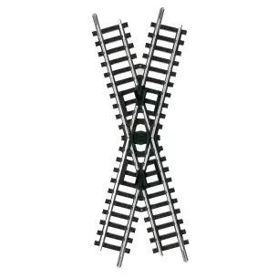Croisement Minitrix 30° - N : 1/160 - 104,2 mm - code 80 - 14958