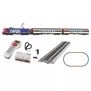 Set de départ Piko 59029 Train voyageurs Rh 484SR - HO 1/87 - SBB / CFF - EP VI