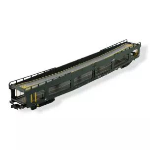 Wagon de transport automobiles DDm 916 MF Train N33298 - N 1/160 - SNCF - EP V