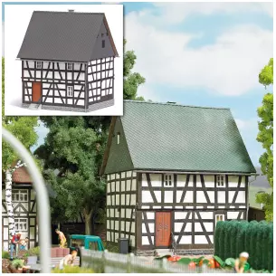 Maison d'Ahlbach BUSCH 1651 - HO 1/87 - 98x87x116mm
