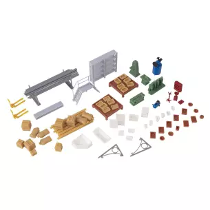 Kit d'intérieur magasin de bricolage Faller 180351 - HO : 1/87 - EP IV