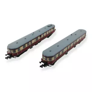 Autorail Diesel VT137 + VS145 Analogique HOBBY TRAIN H2682 -DR- N - Ep III  