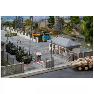 Military Guard Building - HO 1/87 - Faller 144102
