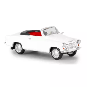 Skoda Felicia cabriolet de couleur blanche, BREKINA 27431 - HO 1/87