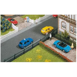 Iron garden fence, 684 mm