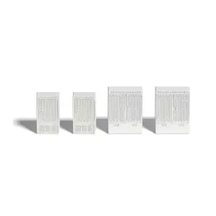 4 Boîtes de distribution de câbles électriques Busch 7772 - HO 1/87 - années 1960