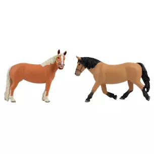Lot de 2 chevaux de trait - Pola G 331552 - G : 1/22.5 - EP I
