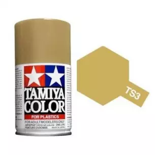 Bombe aérosol 90 ml jaune sombre mat