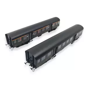 Set 2 voitures voyageurs - EPM 41.33.04 - HO 