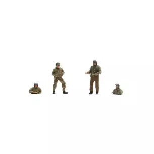 Équipage de char US Sherman & Stuart - HO 1/87 - Artitec 389.92