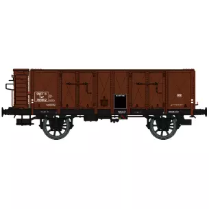 OCEM 29 dumper car with bungalow and spoked wheels