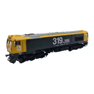 Locomotive diesel 319-255-6 TOPTRAIN TT70117 - RENFE - N 1/160 - EP V / VI