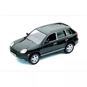 Voiture Porsche Cayenne Turbo de 2002, Noir High Speed HF9254S - O 1/43