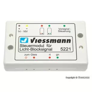 Module de commande de signal de bloc lumineux VIESSMANN 5221