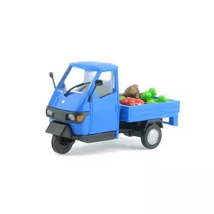 Piaggio Ape 50 blue - HO 1/87 - BUSCH 48496