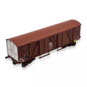 Wagon couvert MT REE Modèles WB781 - HO 1/87 - SNCF - EP IV