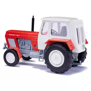 Tracteur Fortschritt ZT 300 rouge et blanc BUSCH 42859 - HO 1/87