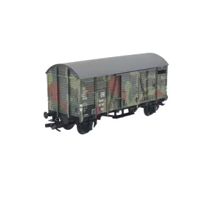 Wagon couvert Liliput L235283 type Grhs - HO 1/87 - DRB - EP II