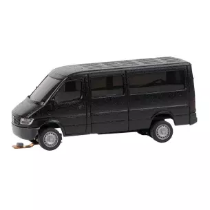 Taxi Mercedes Sprinter MB (Herpa) noir Faller 161432 - HO : 1/87 - EP VI