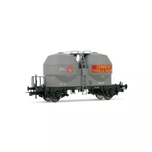 Grey silo car delivered to Cementos Tudela Veguin