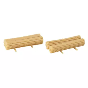 Maquette 2 Piles de planches Faller 180872 - HO : 1/87 - EP II
