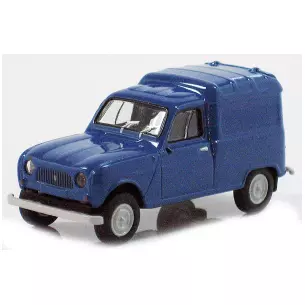 Renault 4 fourgonnette 1961 livrée bleue