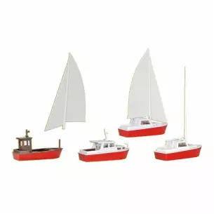 Set de bateaux