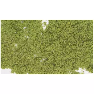 Sachet de flocage feuillage vert clair Woodland Scenics F51 - HO 1/87 - 464 cm²