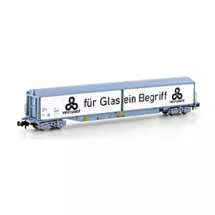Wagon à parois coulissantes HOBBYTRAIN H23472 "Vetropack" - SBB - N 1/160 - EP IV / V