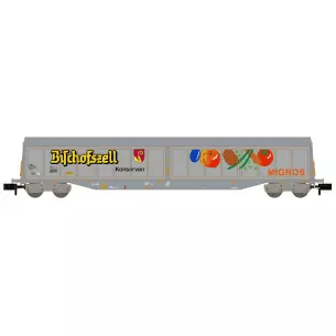 Habils Hobbytrain sliding wall car 23476 - SBB - EP V