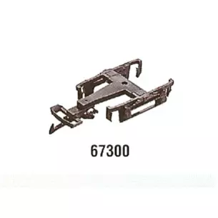 2 sets of bogies and couplers