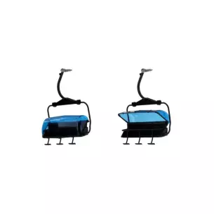 Additional set of 2 modern chairlifts Brawa 6347 - HO 1/87